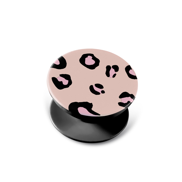Polkadot Leopar Pembe Popsocket