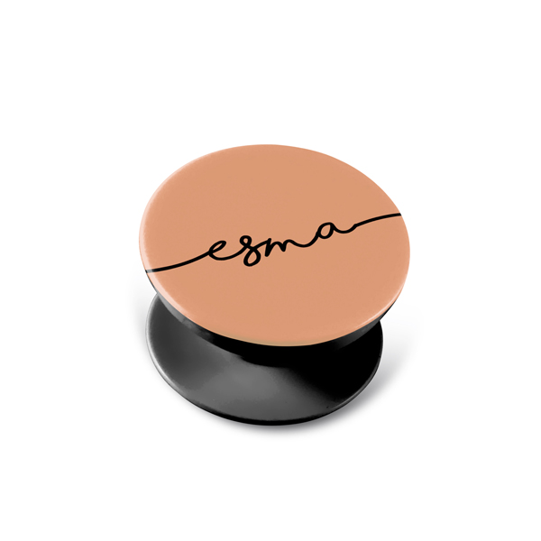 Yatay İsim Popsocket