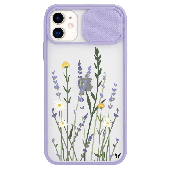 Lavanta Lavender Kamera Sürgülü Kılıf