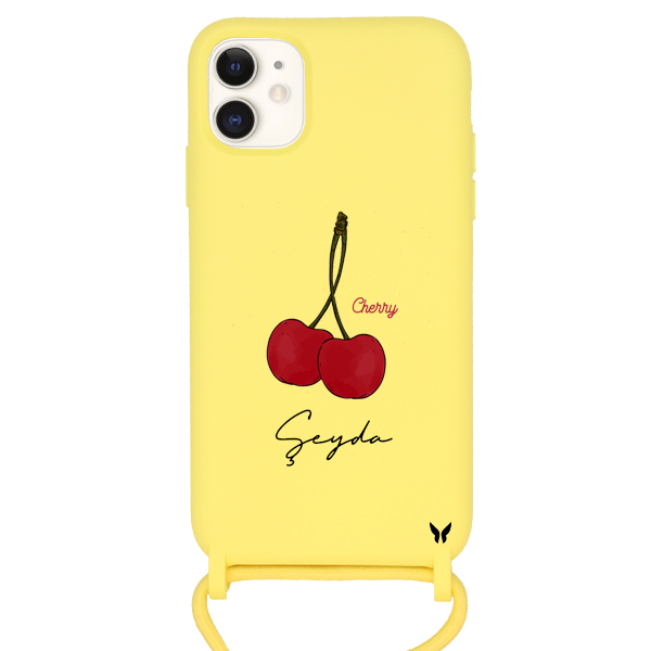 Fruit Seri Kiraz İpli Lansman Kılıf