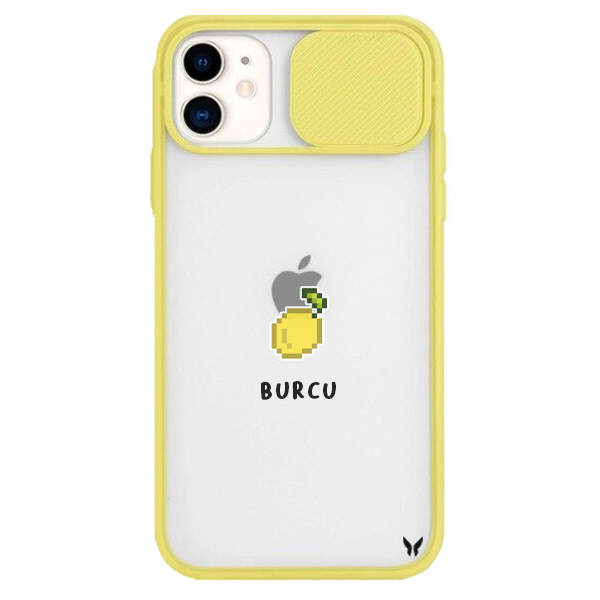 Pixel Seri Limon Kamera Sürgülü Kılıf
