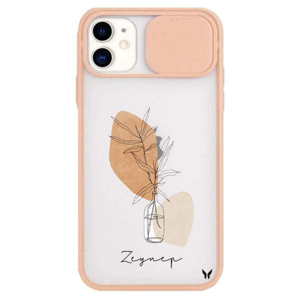 Pastel Seri 08 Kamera Sürgülü Kılıf