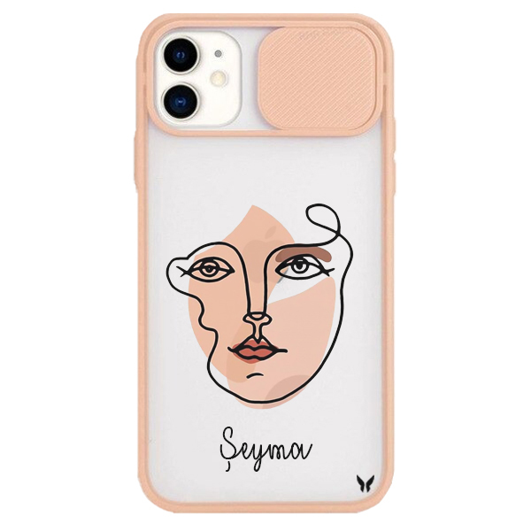 Pastel Seri 01 Kamera Sürgülü Kılıf