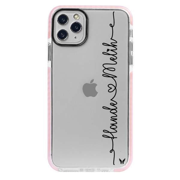 Heart Text Çift Ultra Korumalı Kılıf