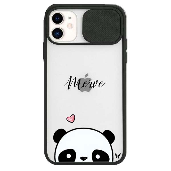 Yarım Panda Kamera Sürgülü Kılıf