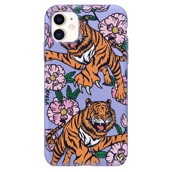 Tiger Flowers Lansman Kılıf