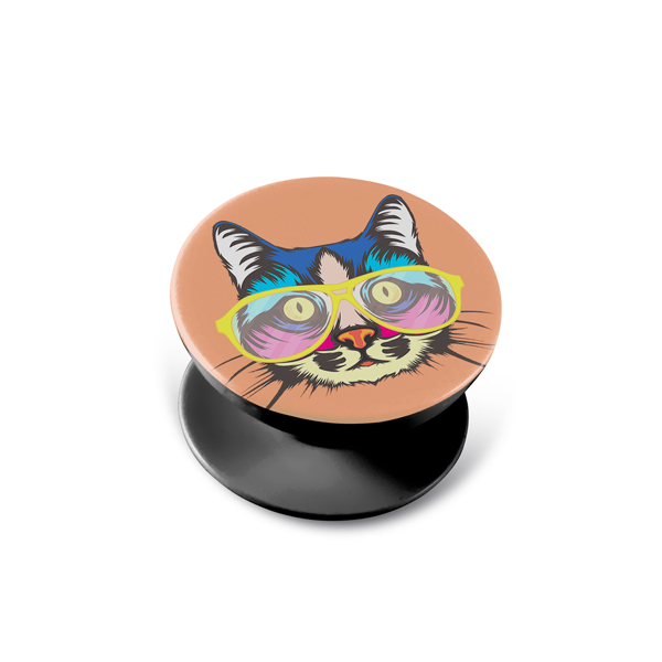 Rengarenk Kedi Popsocket