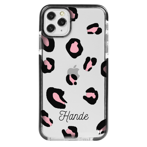 Polkadot Leopar Pembe Ultra Korumalı Kılıf