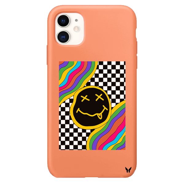 Rainbow Face Lansman Kılıf