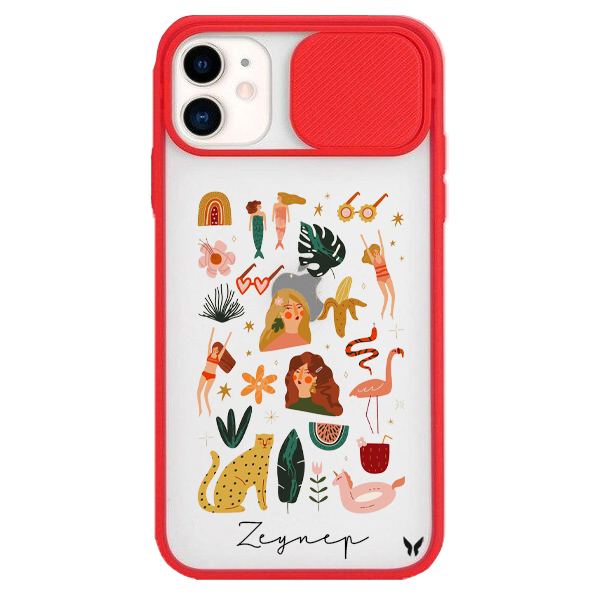 Women Seri 02 Kamera Sürgülü Kılıf