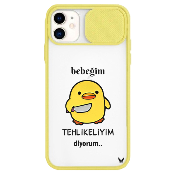 Tehlikeliyim Kamera Sürgülü Kılıf