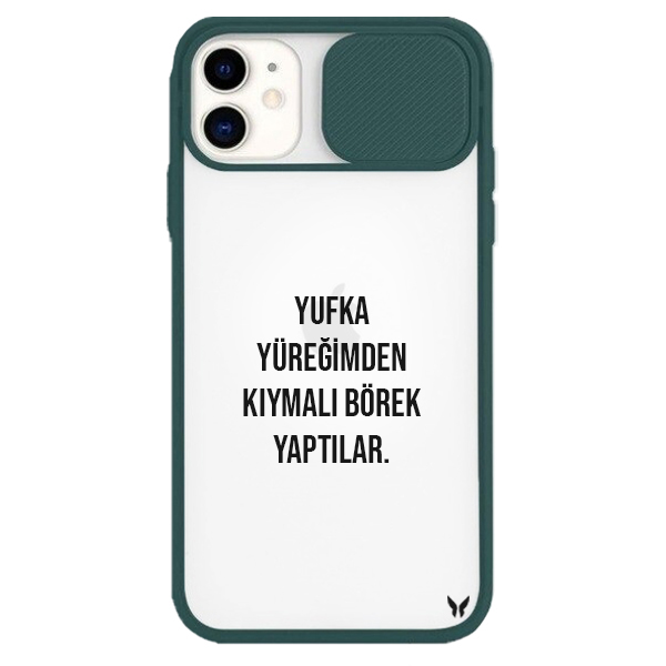 Kıymalı Börek Kamera Sürgülü Kılıf