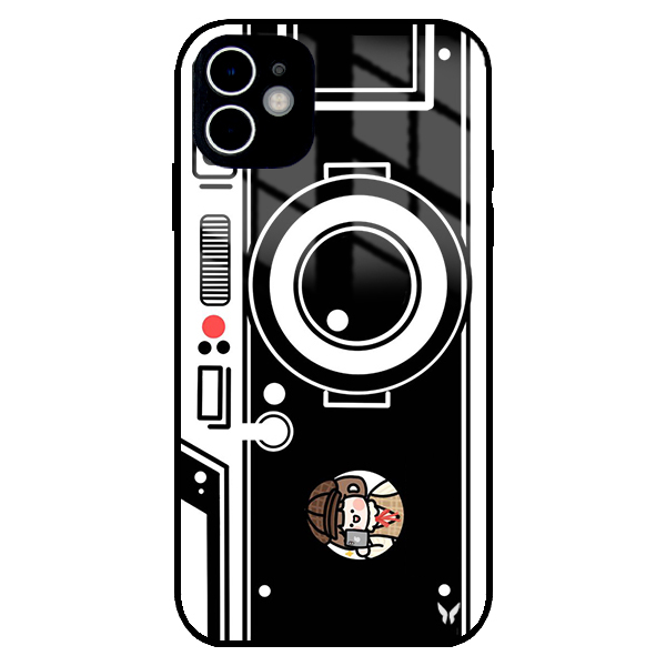 Fotoğraf Makinası Glossy Telefon Kılıfı