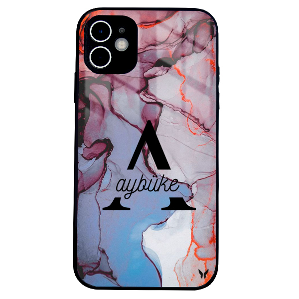 Rüzgar Mermer Glossy Telefon Kılıfı