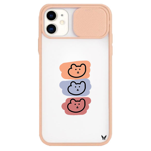 Tiny Bears Kamera Sürgülü Kılıf