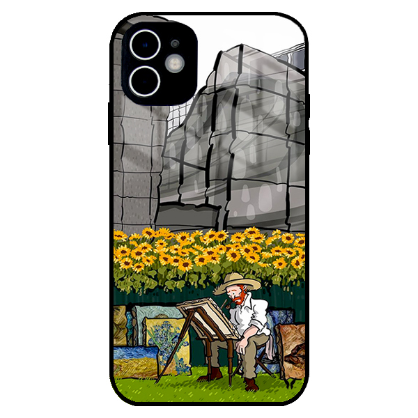 Van Gogh Glossy Telefon Kılıfı